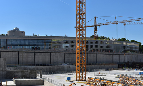 Concrete structures - on site concrete casting.